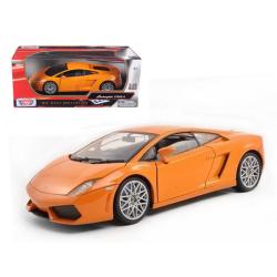 Lamborghini Lp 560-4 Orange 1-18 Diecast Car Model By Motormax 79152or