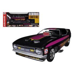 1972 Ford Mustang Trojan Horse Nhra Funny Car Model Limited To 1500pc 1-18 Model Car Autoworld Aw1122