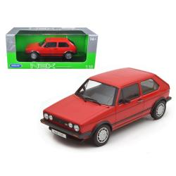 Volkswagen Golf 1 Gti Red 1-18 Diecast Model Car By Welly 18039r