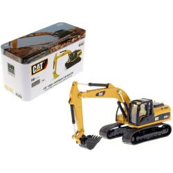 Cat Caterpillar 320d L Hydraulic Excavator With Operator High Line Series 1-87 (ho) Scale Diecast Model By Diecast Masters 85262
